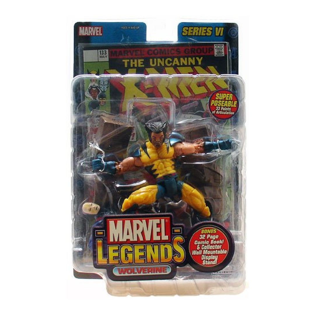 MARVEL LEGENDS WOLVERINE (UNMASKED VERSION) – Marvel Legends UK