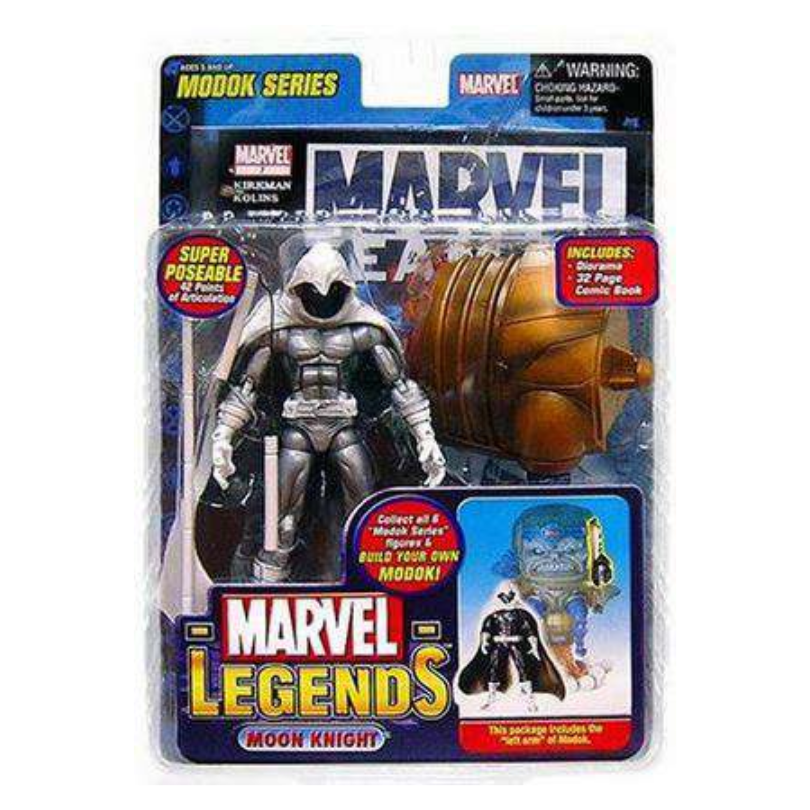 MARVEL LEGENDS MOON KNIGHT (SILVER VARIANT) - Marvel Legends UK