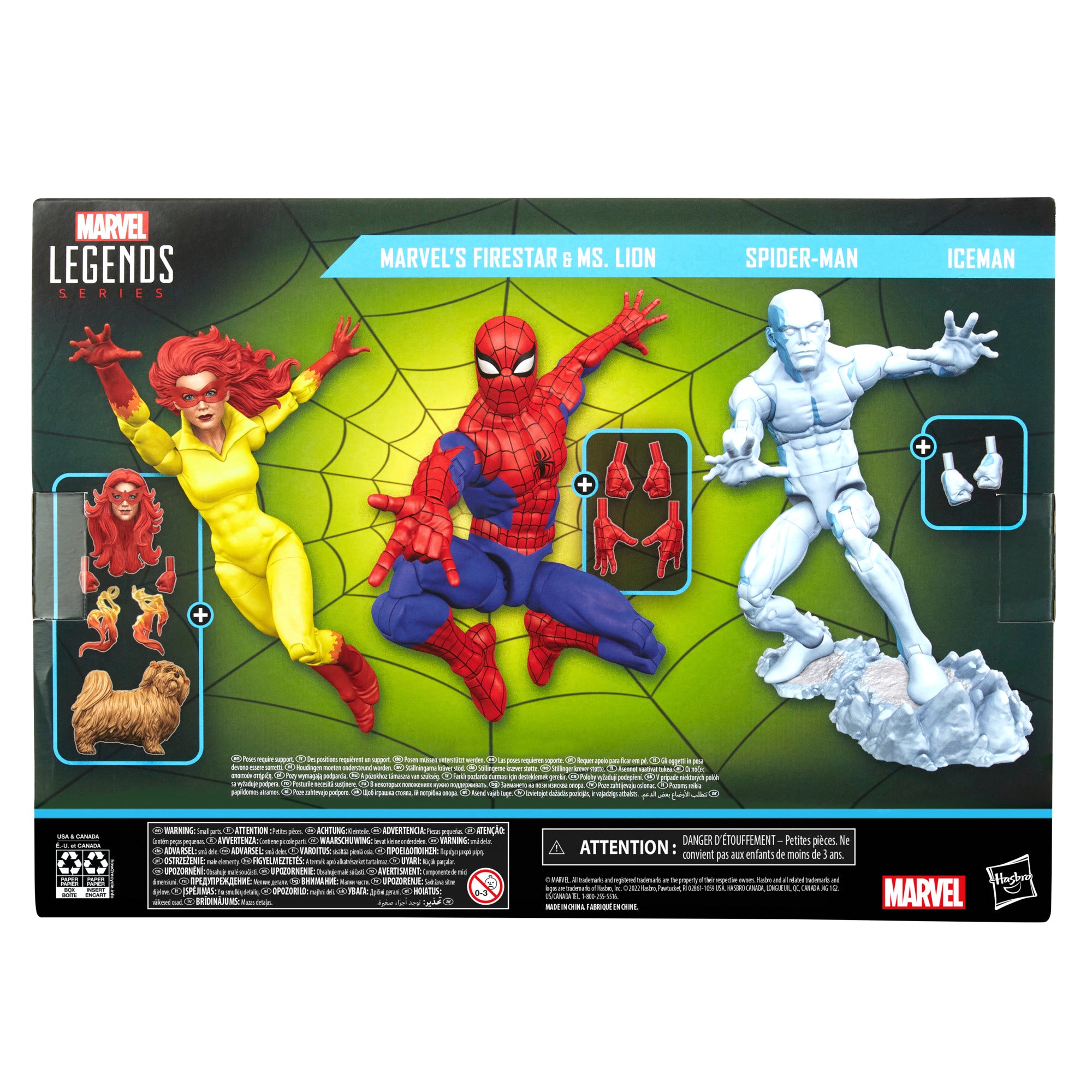 Marvel Legends Series Spider-Man No Way Home 3-Pack Action Figure Hasbro In  Hand