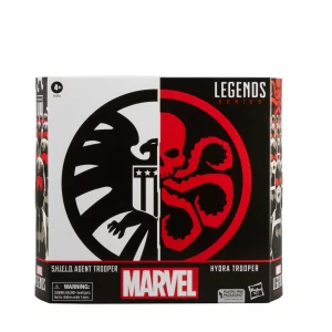 Hasbro Marvel Legends Series S.H.I.E.L.D. Agent Trooper and Hydra Trooper