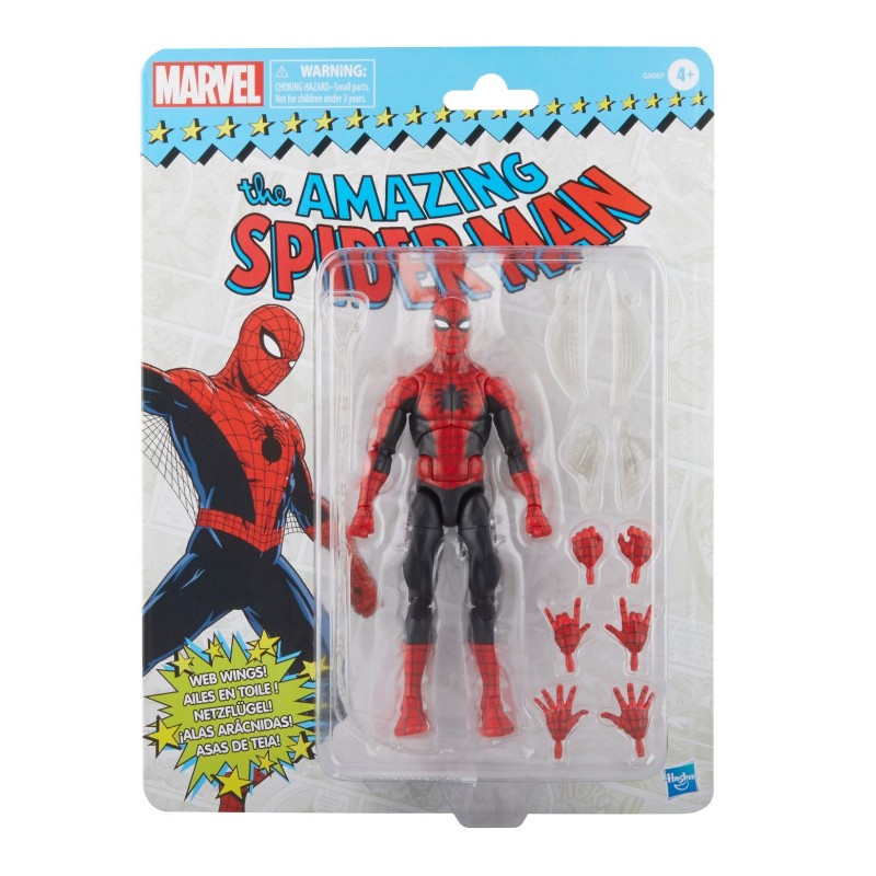 MARVEL LEGENDS SERIES RETRO THE AMAZING SPIDER-MAN