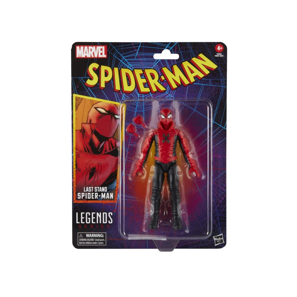 Marvel Legends 6" Spider-Man Retro Wave 4 Last Stand Spider-Man
