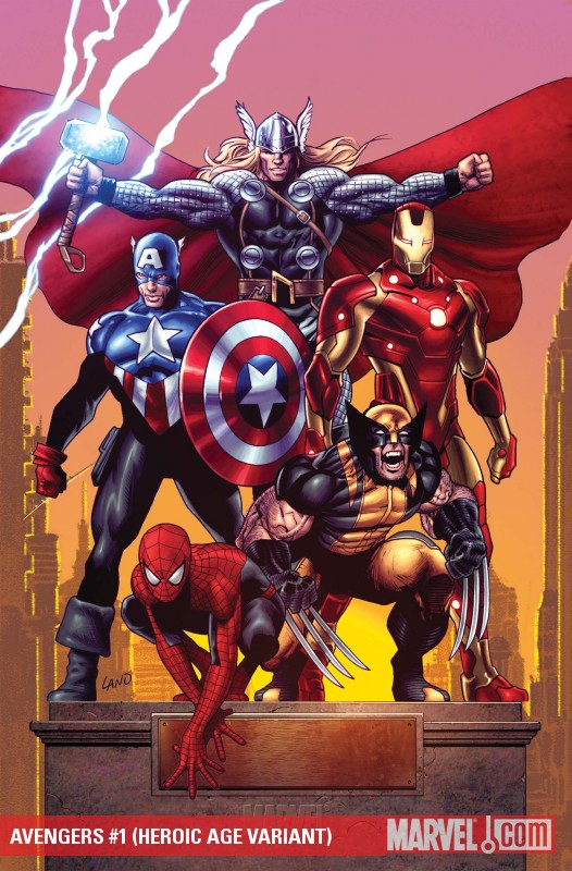 Avengers (2010) #1 (HEROIC AGE VARIANT)