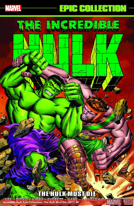 Incredible Hulk Epic Collection: The Hulk Must Die (Trade Paperback)