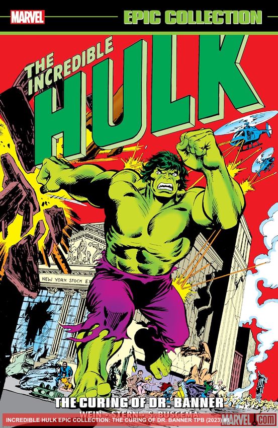 Incredible Hulk Epic Collection: The Curing Of Dr. Banner (Trade Paperback)