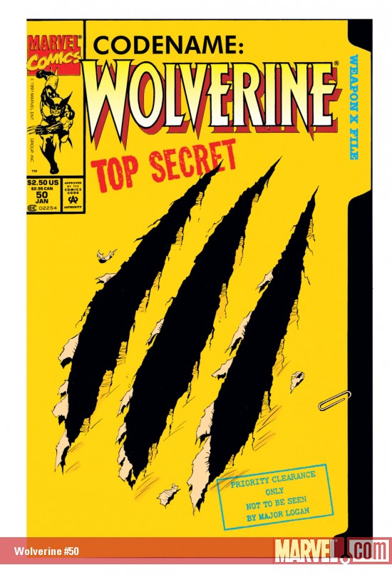 Wolverine (1988) #50