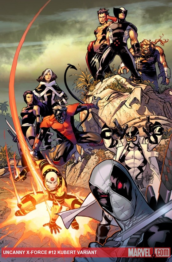 Uncanny X-Force (2010) #12 (Kubert Variant)