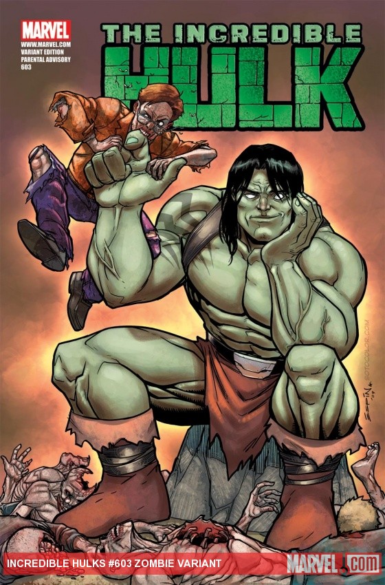 Incredible Hulks (2010) #603 (ZOMBIE VARIANT)