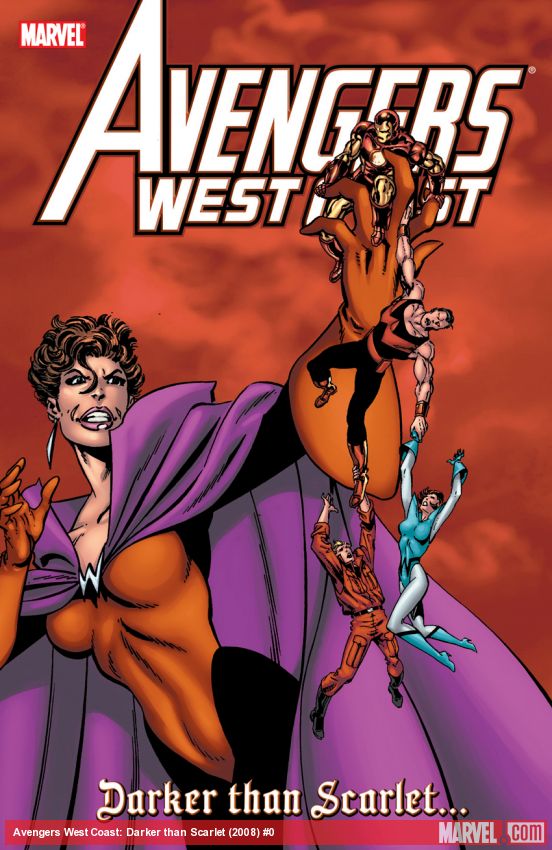 AVENGERS WEST COAST: DARKER THAN SCARLET TPB (2008)