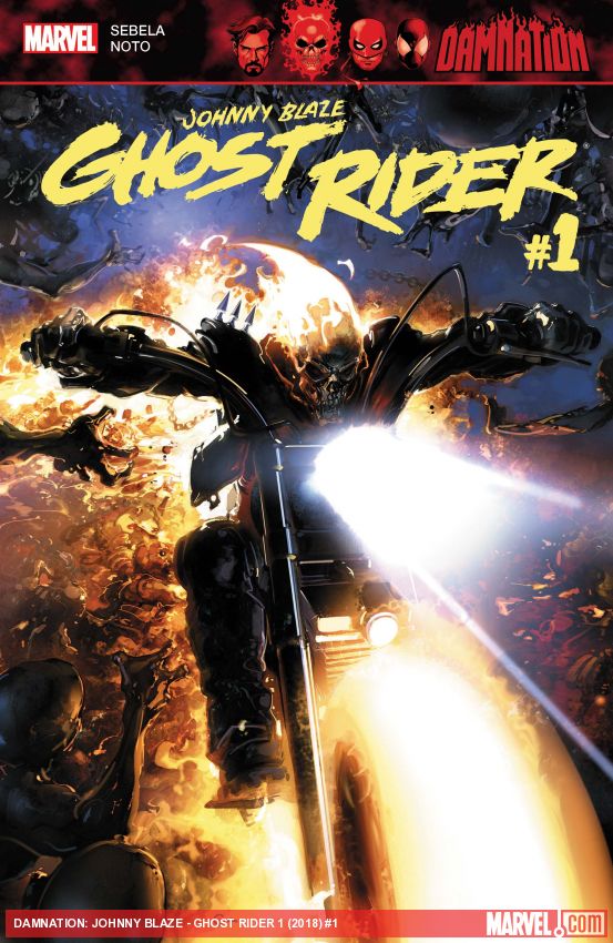 Damnation: Johnny Blaze – Ghost Rider (2018) #1