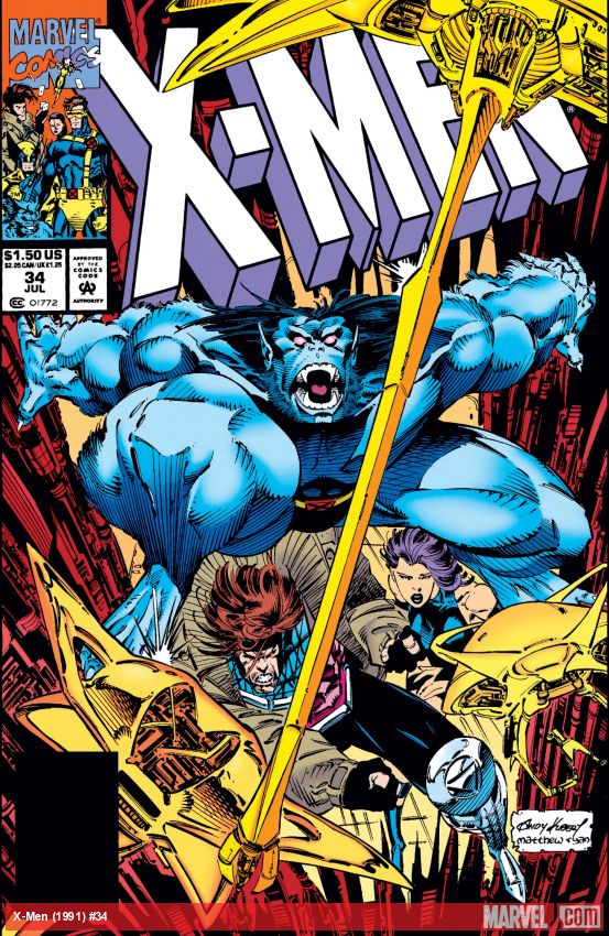 X-Men (1991) #34