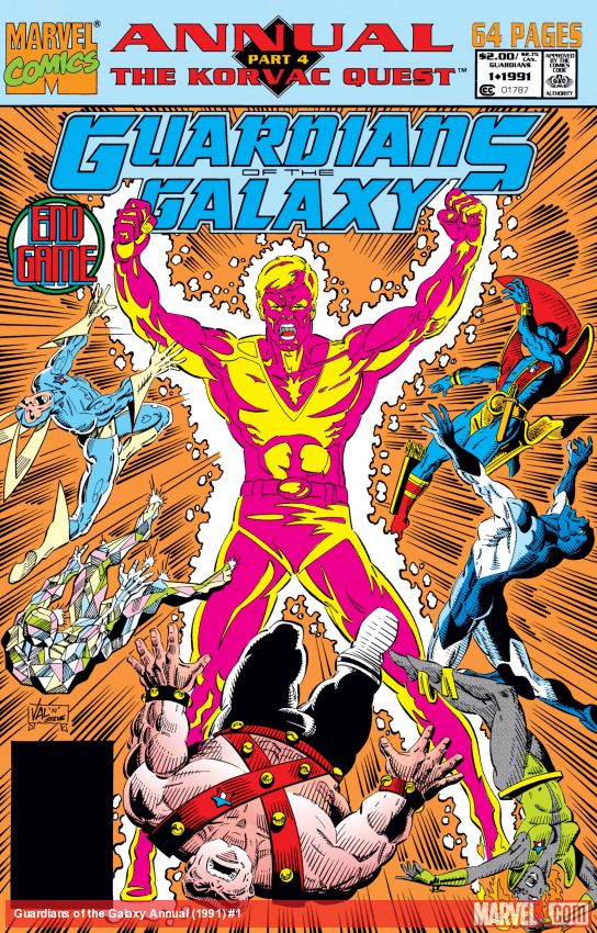 Guardians of the Galaxy Annual (1991) #1