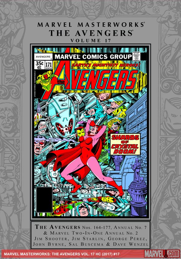 MARVEL MASTERWORKS: THE AVENGERS VOL. 17 HC (Trade Paperback)