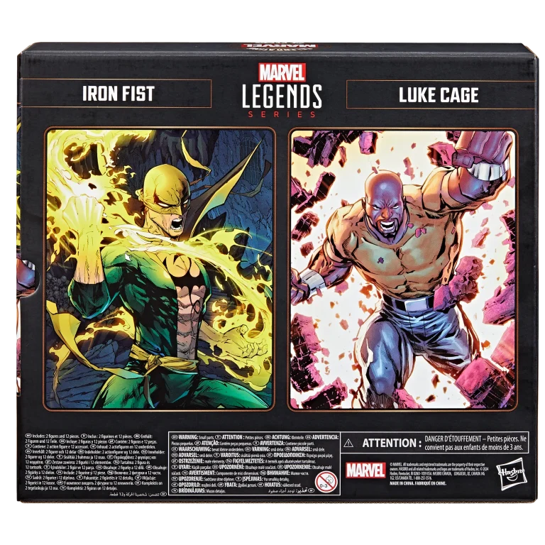Marvel Legends Series Iron Fist and Luke Cage